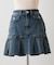 【2026SS】デニムプリーツミニスカート