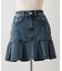 【2026SS】デニムプリーツミニスカート