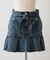 【2026SS】デニムプリーツミニスカート
