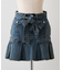【2026SS】デニムプリーツミニスカート