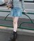 【2026SS】デニムプリーツミニスカート