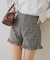 【2026SS】裾フリルショートパンツ