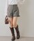 【2026SS】裾フリルショートパンツ