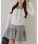 【2026SS】マルチwayトップス+バルーンミニスカートセットアップ