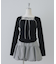 【2026SS】マルチwayトップス+バルーンミニスカートセットアップ