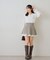 【2026SS】ハイウエスト裾チラリミニスカート