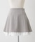【2026SS】ハイウエスト裾チラリミニスカート