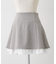 【2026SS】ハイウエスト裾チラリミニスカート