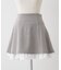 【2026SS】ハイウエスト裾チラリミニスカート