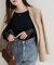 【natural couture】レース切り替えカットソー