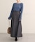 【natural couture】レース切り替えカットソー