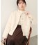 【natural couture】ハート釦ほっこり素材コートジャケット