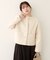 【natural couture】ハート釦ほっこり素材コートジャケット