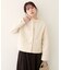 【natural couture】ハート釦ほっこり素材コートジャケット