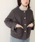 【natural couture】ハート釦ほっこり素材コートジャケット