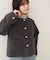 【natural couture】ハート釦ほっこり素材コートジャケット
