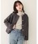 【natural couture】ハート釦ほっこり素材コートジャケット