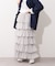 【2026SS】シフォンプリーツティアードスカート