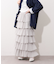 【2026SS】シフォンプリーツティアードスカート
