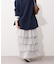 【2026SS】シフォンプリーツティアードスカート
