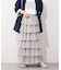 【2026SS】シフォンプリーツティアードスカート