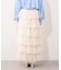 【2026SS】シフォンプリーツティアードスカート