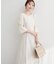 【natural couture】キャンディスリーブパイピングワンピース