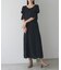 【natural couture】キャンディスリーブパイピングワンピース