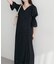 【natural couture】キャンディスリーブパイピングワンピース