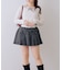 【SETUP】レースUPミニプリーツスカート