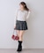 【SETUP】レースUPミニプリーツスカート