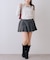 【SETUP】レースUPミニプリーツスカート