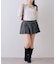 【SETUP】レースUPミニプリーツスカート