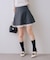 【continuer】【SETUP】裾レースミニスカート