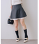【continuer】【SETUP】裾レースミニスカート