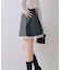 【continuer】【SETUP】裾レースミニスカート