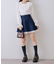 【continuer】【SETUP】裾レースミニスカート
