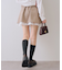 【continuer】【SETUP】裾レースミニスカート