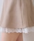 【continuer】【SETUP】裾レースミニスカート