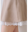 【continuer】【SETUP】裾レースミニスカート