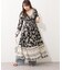 【India series】【nane/WEB限定】エスニック柄マキシワンピース
