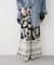 【nane】エスニック柄イージーパンツ
