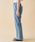 【nane】《サイズ展開有》ストレッチデニムフレアーパンツ