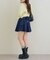 【RMAF】BACKリボンモチーフミニスカート