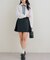 【RMAF】BACKリボンモチーフミニスカート
