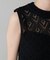 【LARUTA】ダイヤ透かし柄フリンジベスト