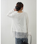 裾レースイレヘムTシャツ