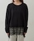 裾レースイレヘムTシャツ