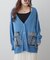 【WEB限定】デニムポケットVカーディガン