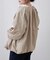 【ふんわりシルエット】タックバルーンブルゾン